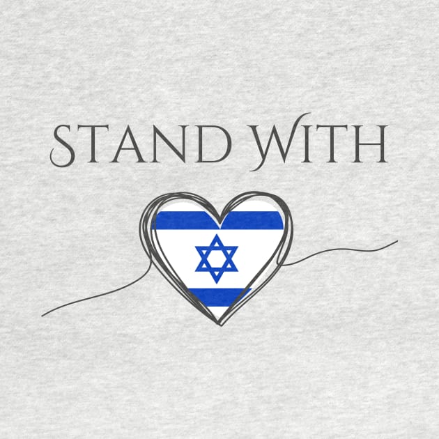 Flag of Israel, Stand with Israel by ProPod